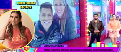 Rosa Fuentes se comunicó con "Amor y fuego" para confirmar rumores de su esposo Paolo Hurtado con Jossmery Toledo. Paolo Hurtado: su esposa llamó a “Amor y fuego” para saber si tenían ampay de él junto a Jossmery Toledo