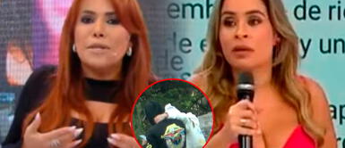 Ethel Pozo dice que no vio ampay de Paolo Hurtado y Jossmery Toledo. Foto: captura/América TV/ATV Ethel Pozo dice que no vio ampay de Paolo Hurtado y Jossmery Toledo. Foto: captura/América TV/ATV