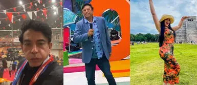 Él entregó a Leslie Moscoso en el altar. Ernesto Pimentel: ¿Qué vínculos tiene el conductor de ‘El Reventón de los sábados’ con Leslie Moscoso y por qué la llevó al altar?