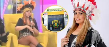 Ruth Karina envía saludos a su esposo recluido en el penal Castro Castro. Ruth Karina sorprende al enviar saludo a su esposo recluido en penal Castro Castro