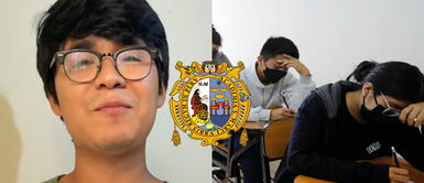 El estudiante motivó a los postulantes. Sanmarquino motiva a angustiados postulantes a horas del examen de admisión: "Merecen ser universitarios"