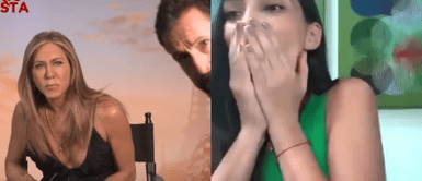Natalie Vértiz pasa vergüenza en entrevista con Jennifer Aniston y Adam Sandler Natalie Vértiz pasa roche durante entrevista con Jennifer Aniston y Adam Sandler: "¡Dios mío!"