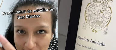 La odisea de una estudiante de San Marcos. Sanmarquina muestra la odisea que vive para matricularse a la UNMSM: "Tengo miedo"
