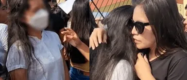 La postulante recibió el consuelo de los usuarios. Rompe en llanto tras no rendir el examen de San Marcos por tener DNI vencido: "Me preparé un año"