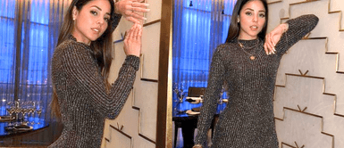 Luciana Fuster alborota las redes con sus looks. Luciana Fuster y su irreverente look neón con el que deslumbró en festival Estéreo Picnic