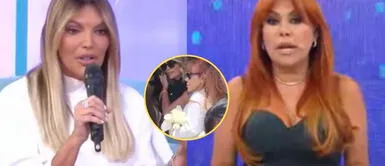 Jessica Newton afirma que fue a darle las condolencias a su amiga Magaly y no al personaje público. Jessica Newton se pronuncia tras abrazo con Magaly: “Acompañé a mi amiga, no a la persona pública”