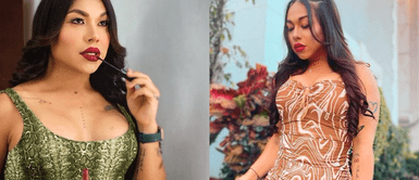 Dayanita regia con sus outfits. Dayanita se roba el show con minifalda escocesa