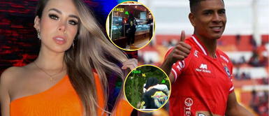 Jossmery Toledo aparece con la misma casaca que Paolo Hurtado usó en el ampay. Jossmery Toledo luce la misma polera que usó Paolo Hurtado en el ampay en Cusco