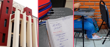 Estudiante de la UNI que utiliza cuaderno de apuntes y no tablet es llamado "dinosaurio" Estudiante de la UNI que utiliza cuaderno de apuntes y no tablet es llamado "dinosaurio"