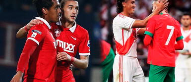 Renato Tapia fue una de las figuras de la selección peruana en el partido contra Marruecos Es su hincha: Estrella de Marruecos fue al vestuario de Perú para pedir la camiseta de Renato Tapia