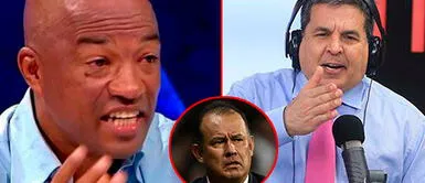 Waldir Sáenz y Gonzalo Núñez protagonizan tenso momento tras partidos de la selección peruana Waldir Sáenz defendió a Reynoso e increpó a Gonzalo Núñez: "No me jod**, hue**"