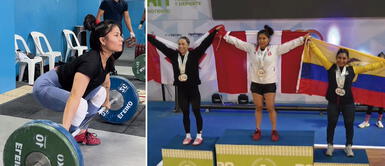La peruana Shoely Mego hizo historia en Argentina tras ganar tres medallas de oro No todo es futbol: peruana ganó tres medallas de oro en levantamiento de pesas