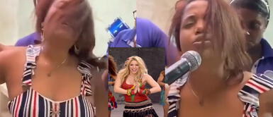 La mujer "poseída" se volvió viral en redes sociales. "Poseída" se transforma en Shakira y canta "Waka Waka" durante "exorcismo": "Los demonios facturan"