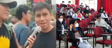 El postulante ingresó a la UNMSM y se volvió viral. Joven, que señaló que iría a EE. UU. a limpiar baños, ingresó a San Marcos: "No será necesario"