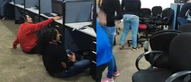 La joven presentó una fuerte denuncia en redes sociales. Joven denuncia que call center quita silla a los empleados que no cumplan con las ventas