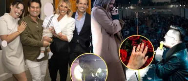 Magaly cuestiona que se pueda dar el matrimonio entre Deyvis Orosco y Cassandra Sánchez. Magaly comenta el bautizo del hijo de Deyvis y Cassandra y les recuerda: "¿El 'matri' para cuándo?"