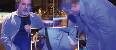 Gonzalo Núñez protagonizó bochornoso momento en plena transmisión en vivo Le cayó mal la mayonesa: Gonzalo Núñez no aguantó y pidió EN VIVO ir al baño