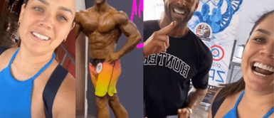 Andrea San Martín apoya a Sebastián Lizarzaburu en competencia de fisicoculturismo Andrea San Martín se reúne con Sebastián Lizarzaburu para apoyarlo en competencia: "Listos para cumplir un sueño"