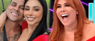 Pamela Franco publica mensaje dedicado a Christian Domínguez Pamela Franco le dedica romántico mensaje a Christian y usuarios le pinchan globo: "Hasta que Magaly los separe"