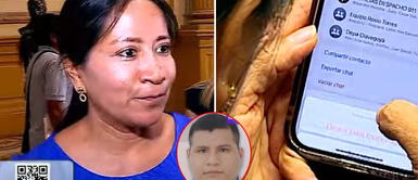 Congresista es atrapada por denuncia de periodista y elimina conversación de WhatsApp Congresista es atrapada por denuncia de periodista y elimina conversación de WhatsApp