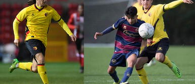 Andrés Aguilar es un centrocampista de 17 años de edad. Jugador de Watford obtuvo la nacionalidad peruana y llegará al país dentro de pocos días