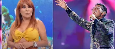 Christian Yaipén le dedica canción a Magaly Medina en concierto de "Grupo 5" Christian Yaipén le dedica canción a Magaly Medina en concierto de "Grupo 5"