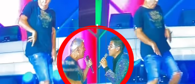 Raúl Romero puso la cuota de humor en el concierto del grupo 5 ¿Qué pesada broma le hizo Raúl Romero a Christian Yaipén y que casi lo obliga a cerrar el concierto?