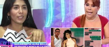 Magaly Medina furiosa con Eduardo Rabanal por traicionar a Paula Arias con bailarina Kristy Ordoñez Magaly Medina furiosa con Eduardo Rabanal por traicionar a Paula Arias
