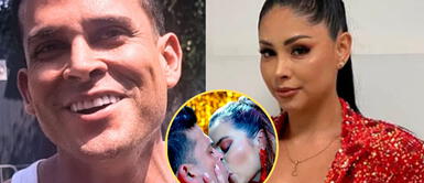 Christian Domínguez cuenta qué opina Pamela Franco del beso que se dio con Ethel Pozo. Christian Domínguez: Pamela Franco le dio “permiso” para grabar el beso con Ethel Pozo