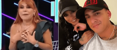 Magaly hace polémico pedido al público Magaly preocupada por la relación de Paula Arias y Eduardo Rabanal: “¿Qué tipo de relación es esa?”