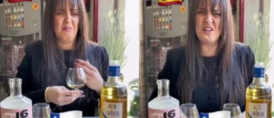 Española toma pisco chileno y dice que sabe a colonia: en redes piden que compre uno peruano Española toma pisco chileno y dice que 'sabe a colonia': en redes piden que compre uno peruano