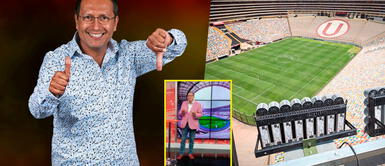 Tigrillo Navarro manda ácido mensaje a Butters en pleno programa. Tigrillo Navarro deja en shock a Phillip Butters: "¿Por qué la 'U' no llena el Monumental?"