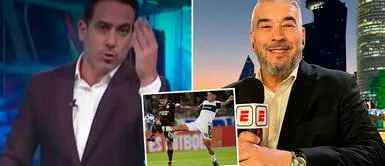 Óscar del Portal perdió los papeles contra Chavo Fucks "No me caes, tu criterio no me importa": Del Portal despotricó contra periodista argentino de ESPN