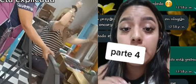 La joven le reclamó por su sueldo, pero la jefa le respondió de forma despectiva. Denuncia maltrato laboral por parte de su jefa: "¡Cállate. La que paga aquí soy yo!"