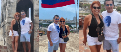 Magaly Medina viaja a Cartagena de Indias con su esposo Alfredo Zambrano Magaly Medina se va de vacaciones a Colombia y se luce bien acompañada de Alfredo Zambrano
