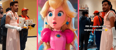 Joven rompe estereotipos al disfrazarse de la princesa Peach para el estreno de la película de ‘Super Mario Bros’: “Esa es la actitud” Joven rompe estereotipos al disfrazarse de la princesa Peach para el estreno de la película de ‘Super Mario Bros’: “Esa es la actitud”