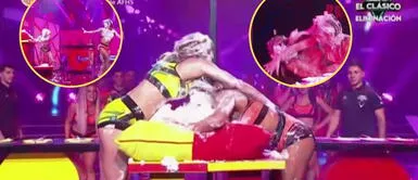 El duro enfrentamiento entre Melissa Loza y Karen Dejo. Melissa Loza y Karen Dejo se lanzan “tortazos” en la cara y se descontrolan en “Esto es Guerra”