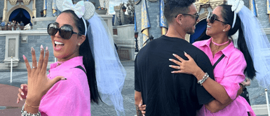Melissa luce feliz por anillo de compromiso Melissa Paredes luce su velo en Disney otra vez y Samu la defiende: “Le costó 40 dólares, tiene que sacarle el jugo”
