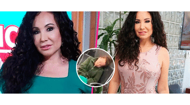 Usuarios confunden a Janet Barboza con Eliane Karp, tras quedarse dormida en el aeropuerto. Janet Barboza: tras quedarse dormida en el aeropuerto, usuarios la confunden con Eliane Karp