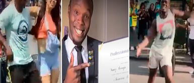 El joven bailarín, famoso en tiktok, cumplió su sueño de graduarse como aviador en Perú. Pasó de bailar en el Centro de Lima a ser aviador comercial: "No se rindan"