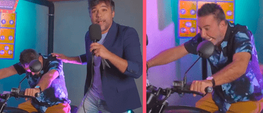 Carlos Carlín se gana una moto y vive el momento más peligroso del día tras encenderla Carlos Carlín se gana una moto y vive una terrible experiencia tras encenderla