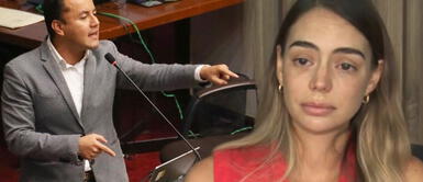 Richard Acuña amedrenta a Camila Ganoza en fuertes chats expuestos en Magaly TV, la firme Exponen chats privados donde Richard Acuña y su ex Camila Ganoza discutían: "Estás abusando de tu poder"