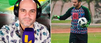 Coki Gonzales fue entrevistado por la prensa extranjera por ser el único periodista en convertirse en futbolista profesional Coki Gonzales: conoce la historia del único periodista deportivo que fue arquero profesional