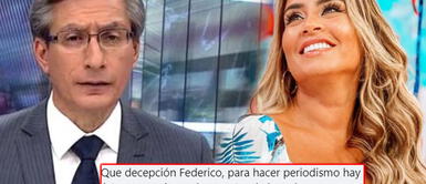 Destruyen Federico Salazar por halagar a Ethel Pozo, hija de Gisela Valcárcel | América tv 'Apedrean' a Federico Salazar por halagar a Ethel Pozo: "Más patero no puede ser"