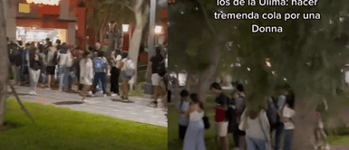 Los jóvenes formaron una extensa cola para comprar en Dunkin' Donuts. Estudiantes de la U. de Lima forman extensa cola por comprar en Dunkin' Donuts: "Parece procesión"