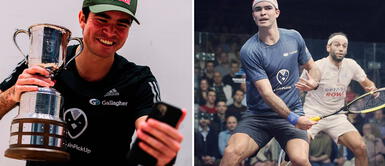 Diego Elías es el número uno en el ranking mundial de Squash Orgullo nacional: El peruano Diego Elías se convirtió en el mejor jugador de Squash mundial