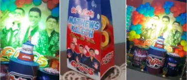 Padres organizan fiesta infantil a su hijo con temática del Grupo 5 y se hacen viral en redes Padres organizan fiesta infantil a su hijo con temática del Grupo 5 y se hacen viral en redes