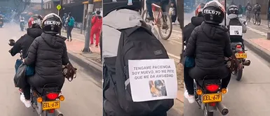 Motociclista deja contundente mensaje para conductores y se vuelve viral Motociclista deja contundente mensaje para conductores y se vuelve viral