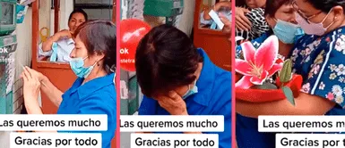 Enfermeras peruanas hacen llorar a todo TikTok al jubilarse y dar su última marcación de tarjeta Enfermeras peruanas hacen llorar a todo TikTok al jubilarse y dar su última marcación de tarjeta