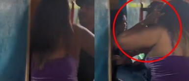 La mujer encontró a su esposo en un prostíbulo y lo sacó a la fuerza. "¡Caíste, infiel!": Mujer saca a su esposo de los cabellos de un prostíbulo